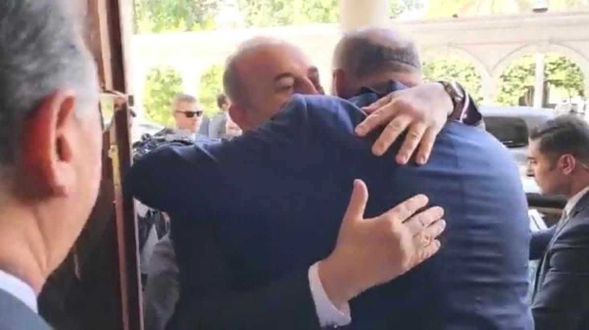 11 yıl sonra birinci buluşma! Dışişleri Bakanı Mevlüt Çavuşoğlu, Mısırlı mevkidaşıyla bir ortaya geldi