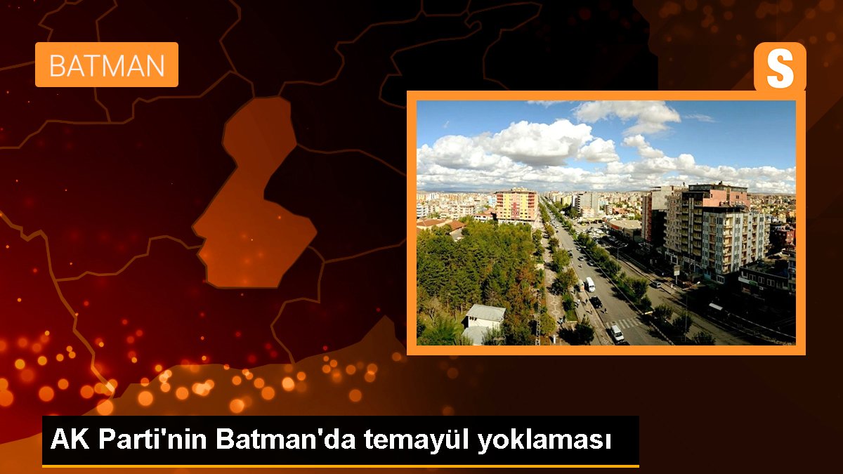 AK Parti'nin Batman'da temayül yoklaması