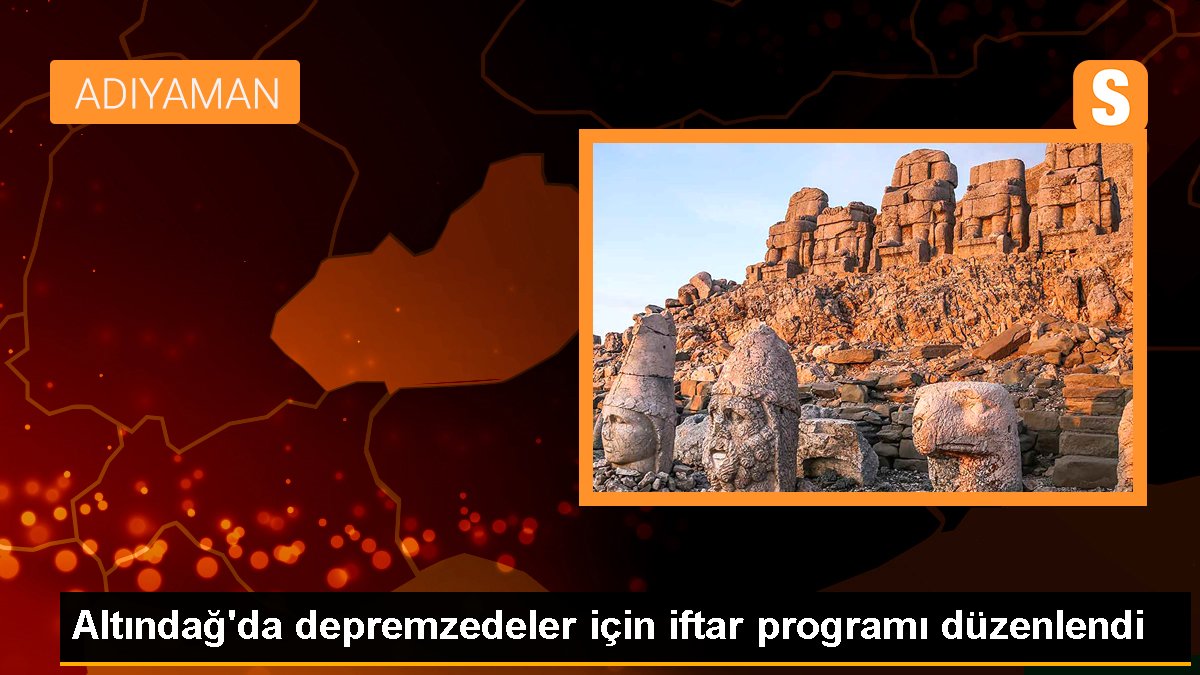 Altındağ'da depremzedeler için iftar programı düzenlendi