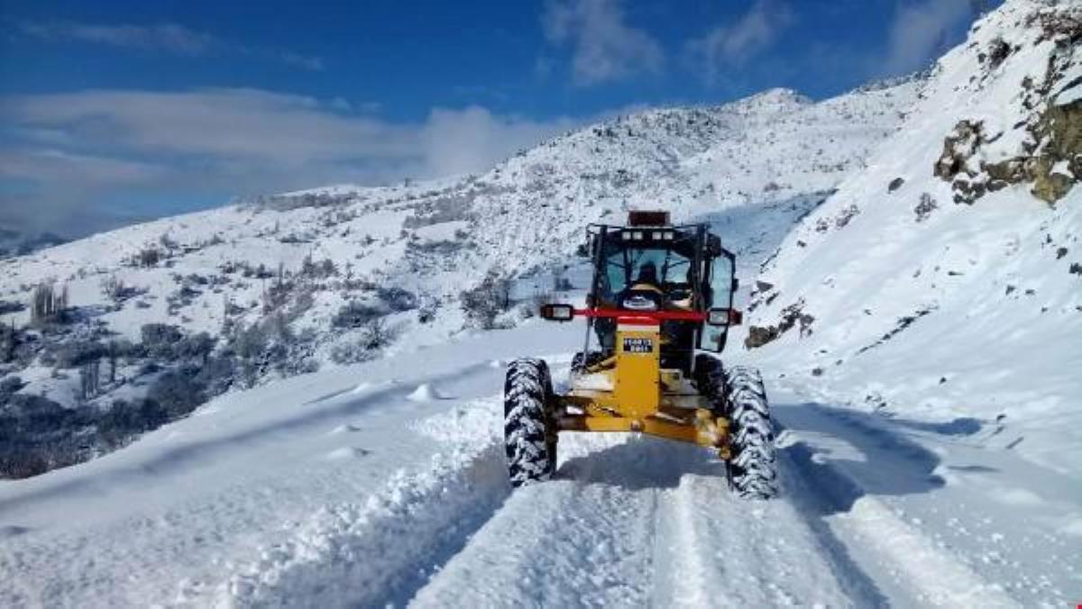 Amasya'da 57 köy yolu ulaşıma kapandı