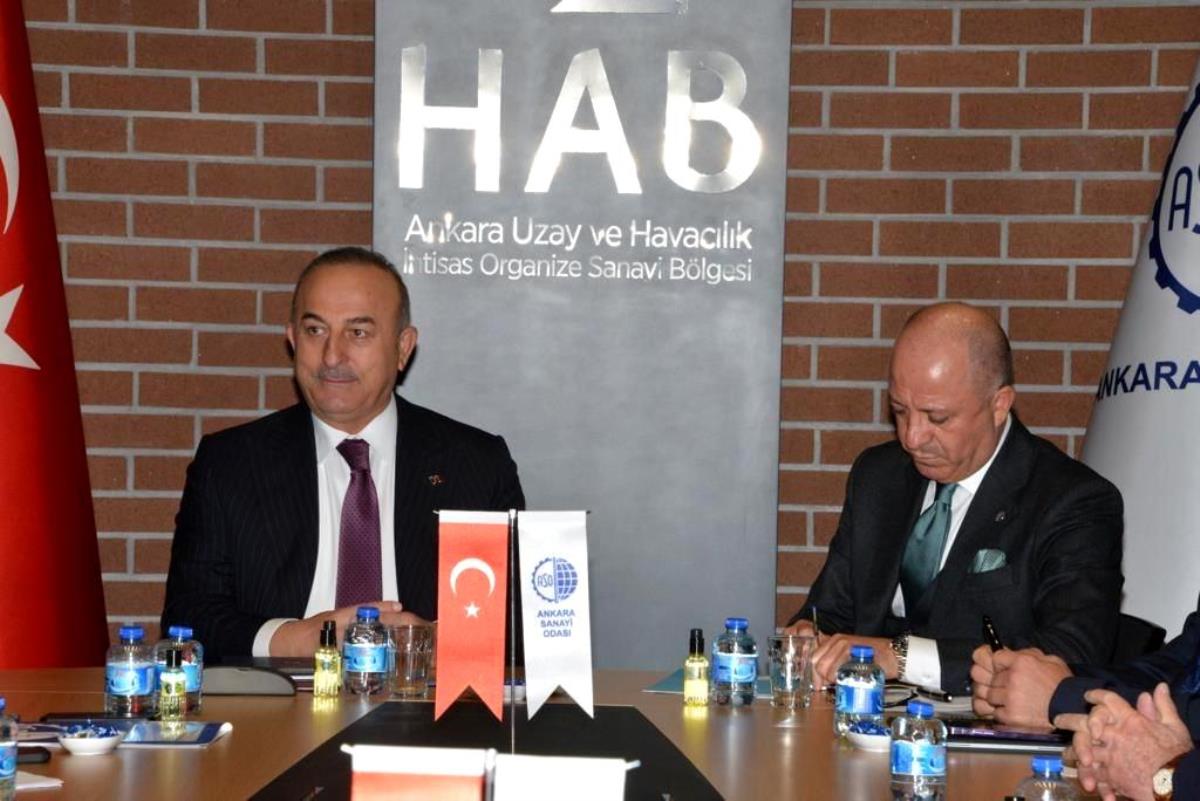 Bakan Çavuşoğlu ASO İdare Konseyi Toplantısına katıldı