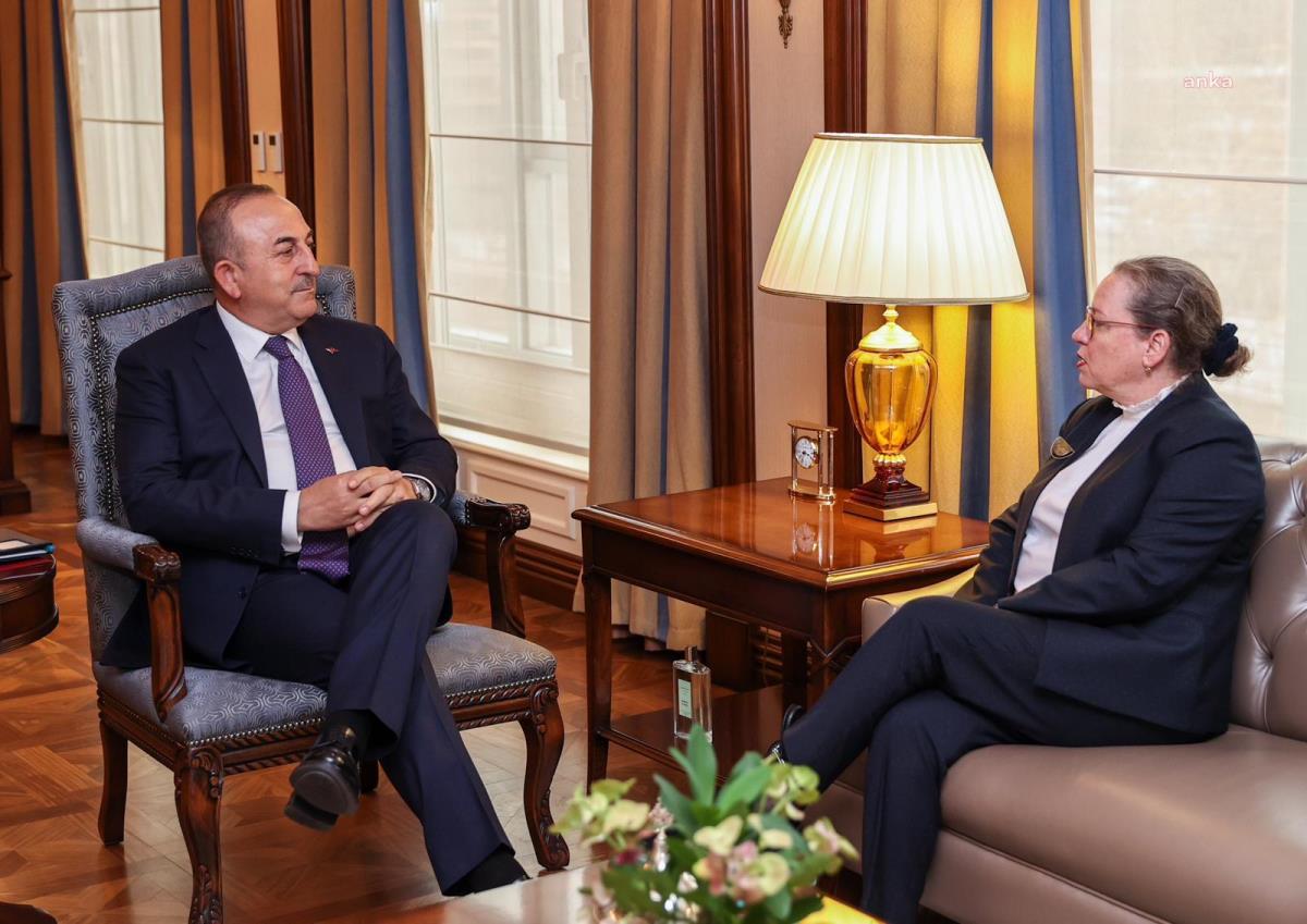 Bakan Çavuşoğlu, İsrail ile Hollanda'nın Ankara Büyükelçileri ve Dünya Bankası Türkiye Yöneticisi ile Görüştü