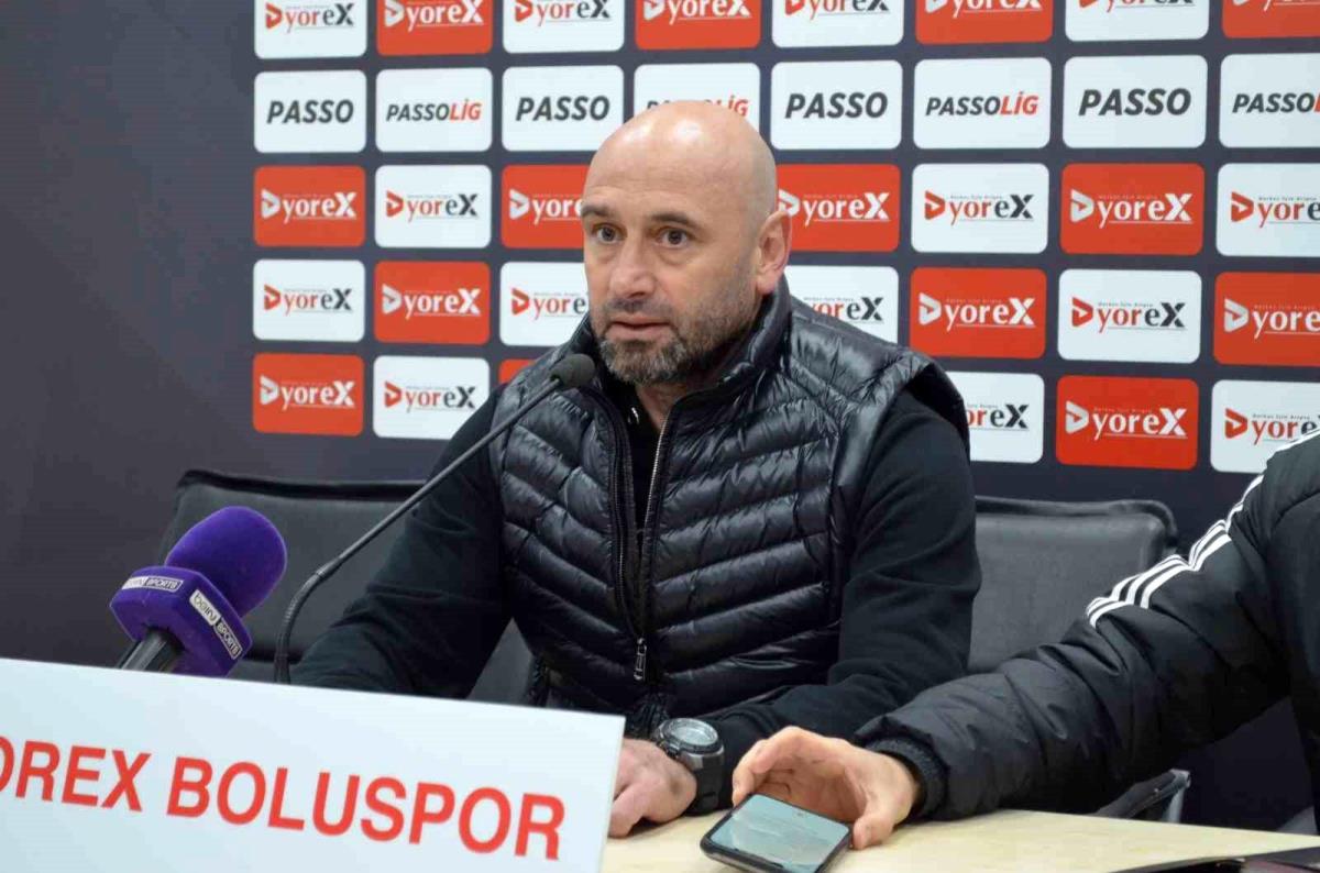 Boluspor Ankara Keçiörengücü maçının akabinde