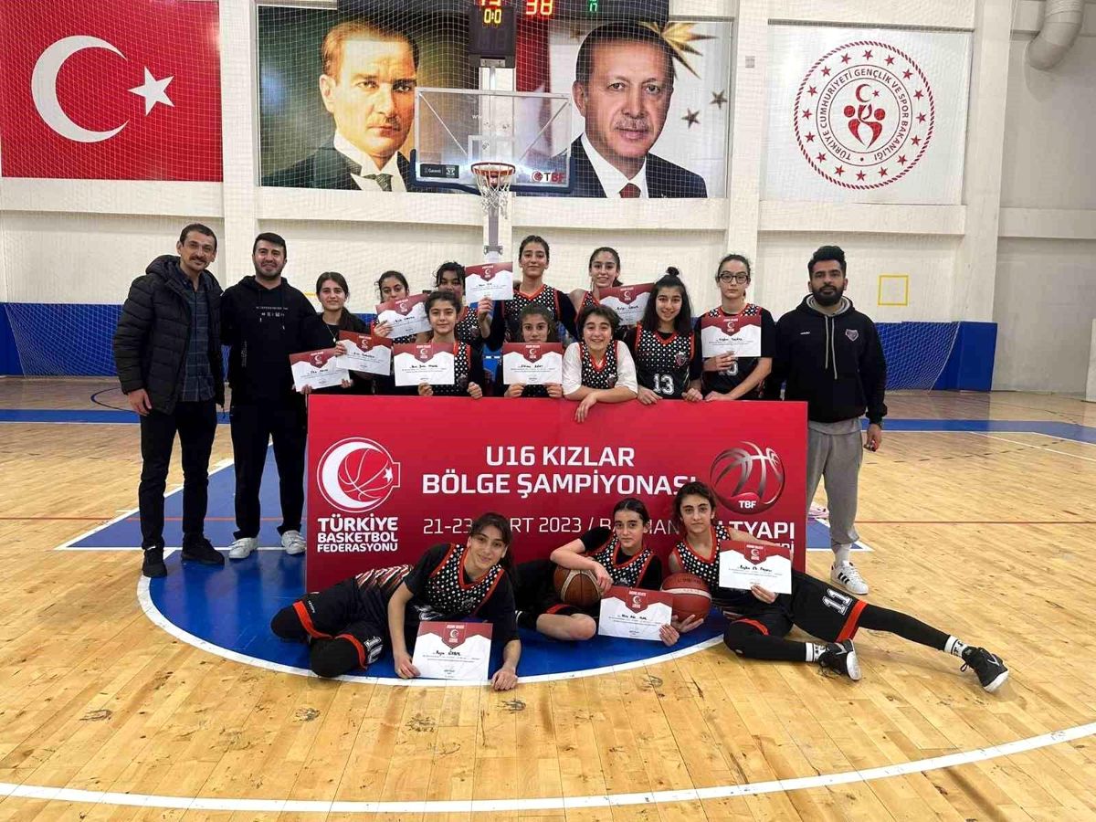 Büyükşehir Belediyespor U-16 Basketbol Kadrosu Anadolu Şampiyonası yolunda