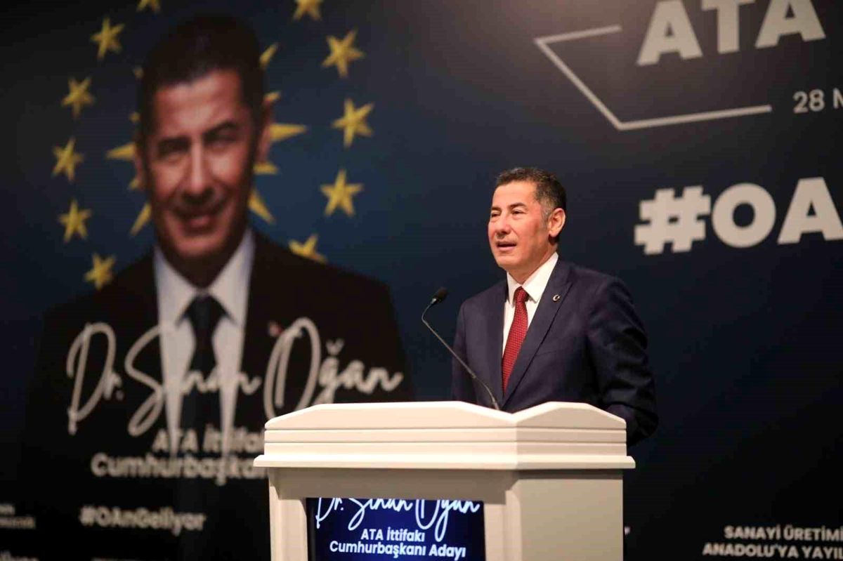 Cet İttifakı'nın cumhurbaşkanı adayı Sinan Oğan, Ankara'da basın toplantısı düzenledi