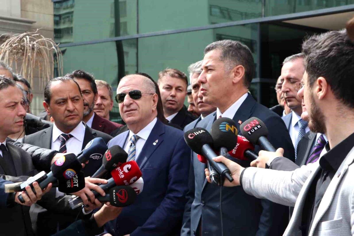 CET İttifakı'nın cumhurbaşkanı adayı Sinan Oğan YSK'ya adaylık başvurusu yaptı
