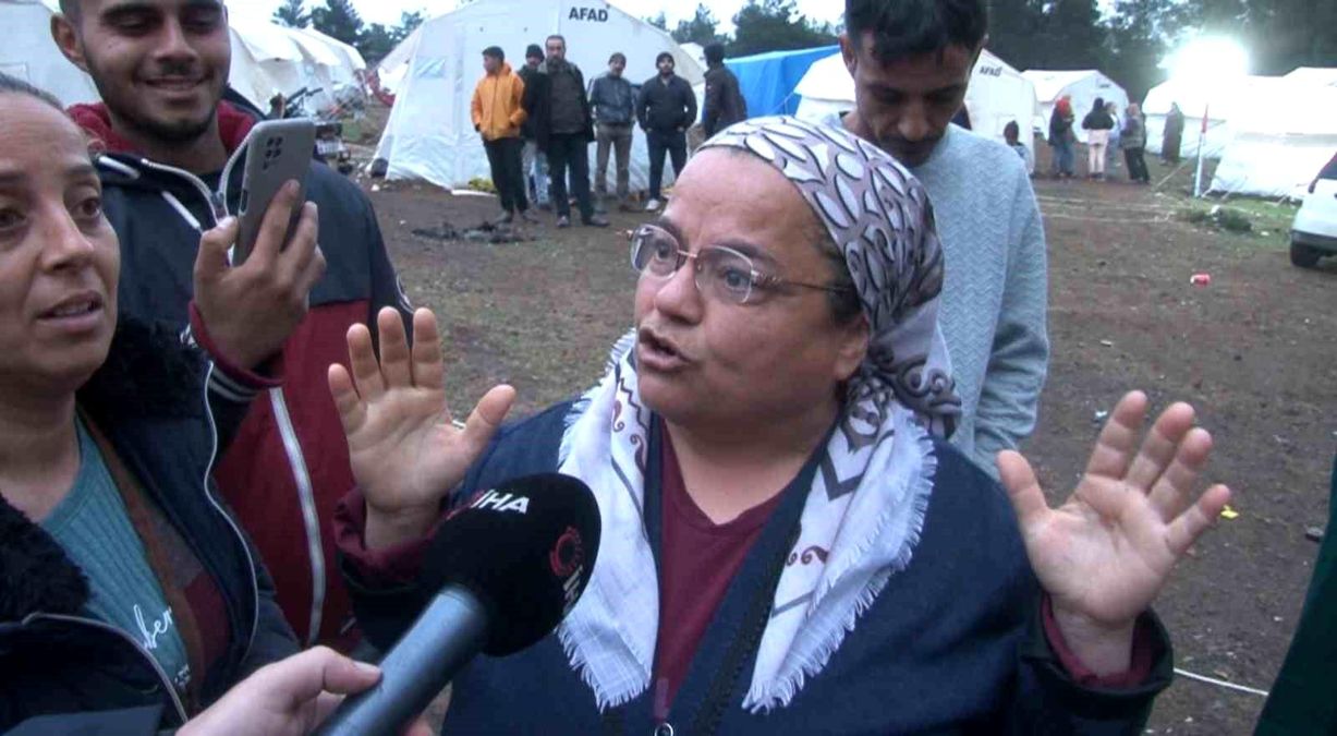 CHP başkanı Kılıçdaroğlu'na Hatay'da depremzedelerden reaksiyon