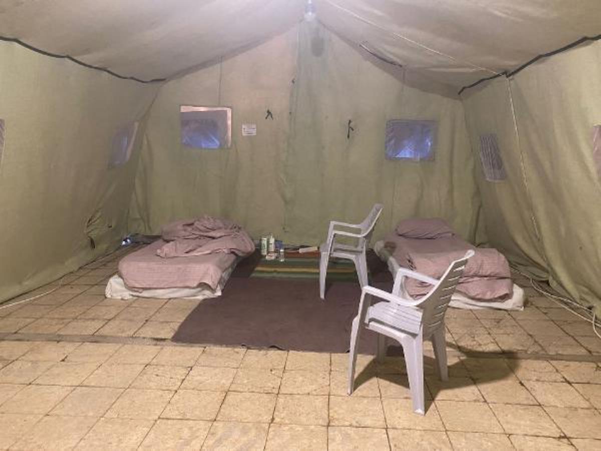 CHP başkanı Kılıçdaroğlu'nun geceyi geçirdiği çadır görüntülendi
