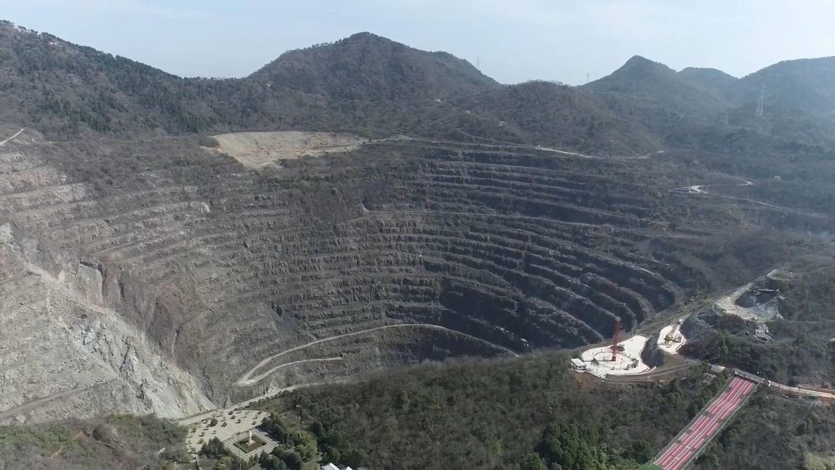 Çin'de Maden Alanı Yeşil Kültür Parkına Dönüştürüldü