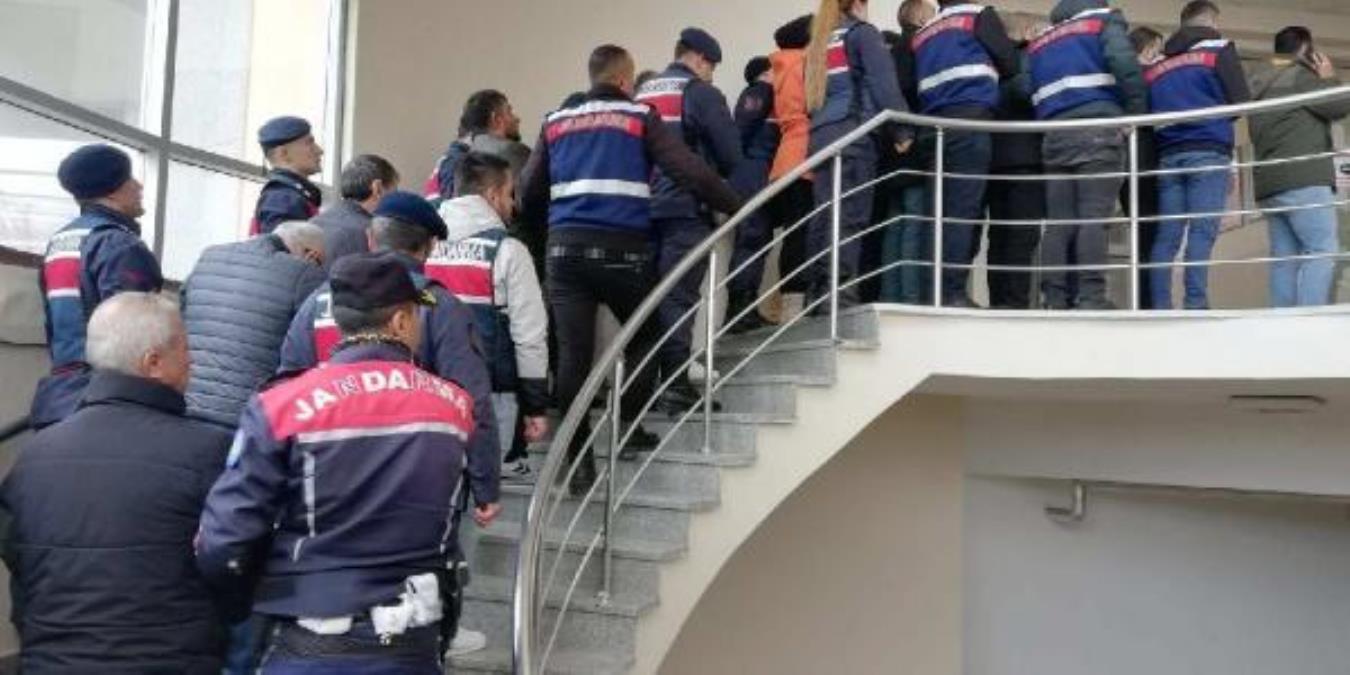 Edirne'de uyuşturucu çetesine operasyonda 14 tutuklama