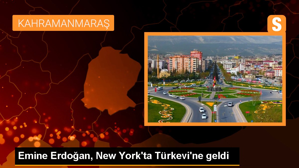 Emine Erdoğan, New York'ta Türkevi'ne geldi