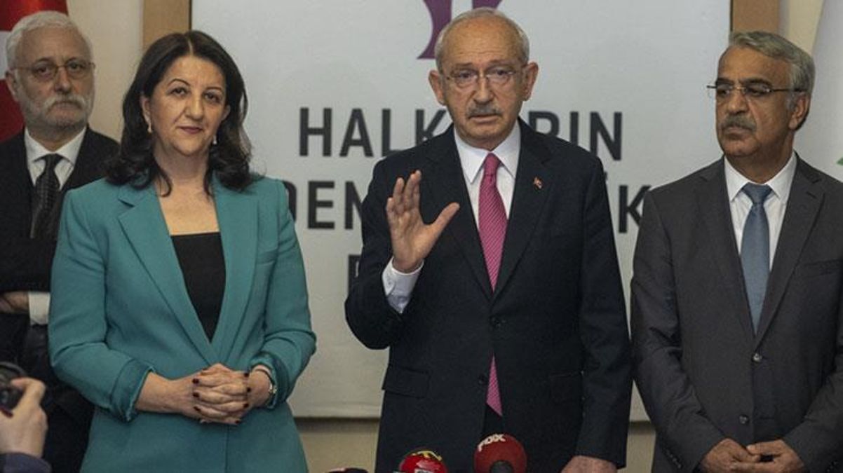 HDP ile görüşen Kemal Kılıçdaroğlu'dan birinci demeç: Kürt sorunu dahil tüm meselelerin tahlil adresi TBMM'dir
