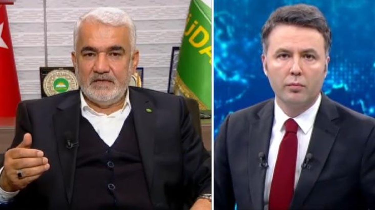 HÜDA PAR Genel Lideri'ne canlı yayında açık açık soruldu: Hizbullah terör örgütü mü?
