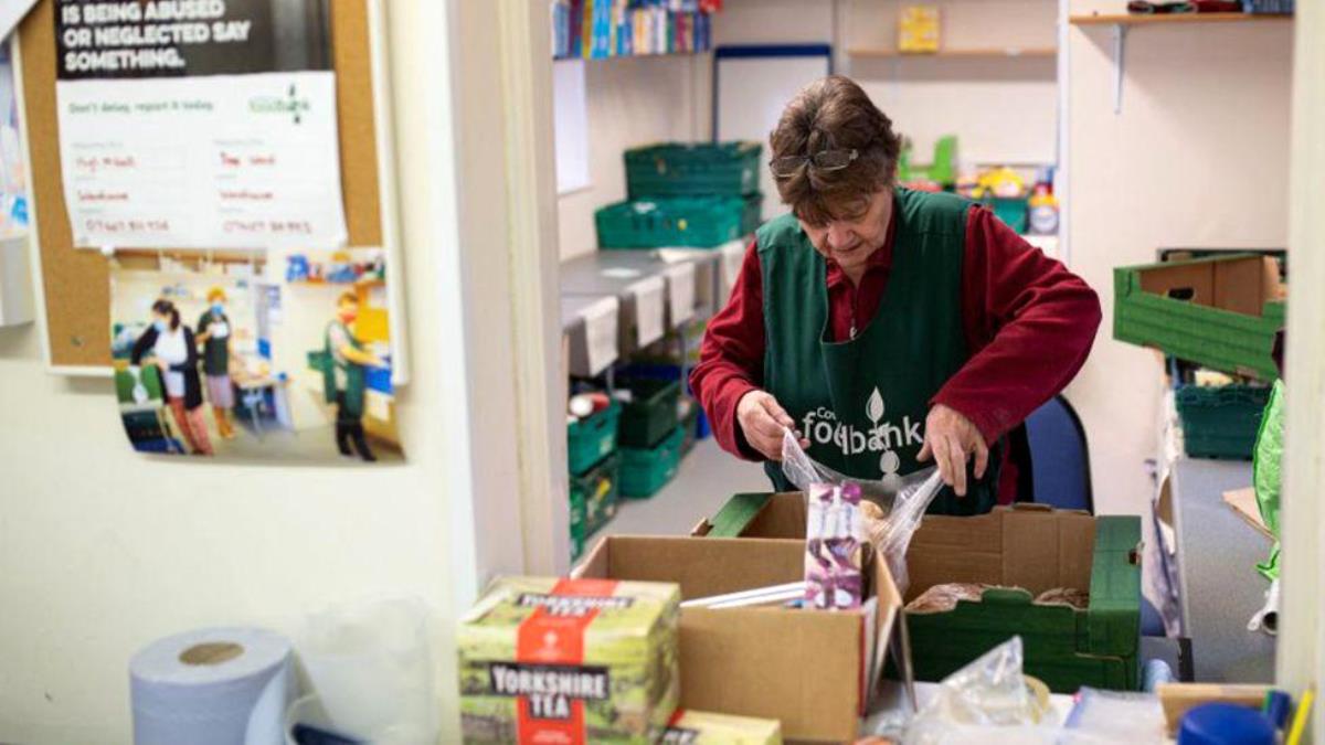 İngiltere'de 2 milyondan fazla kişi besin yardımı aldı