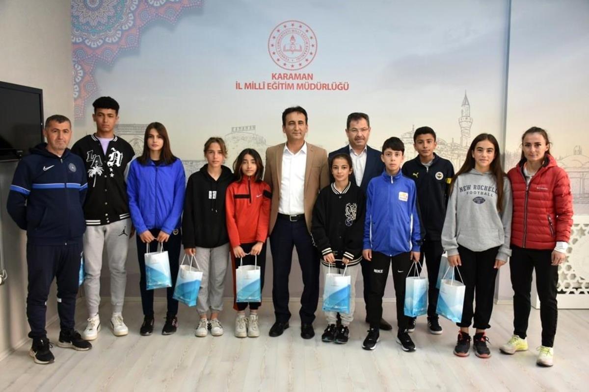 Karamanlı atletler Bursa'dan madalyalarla döndü