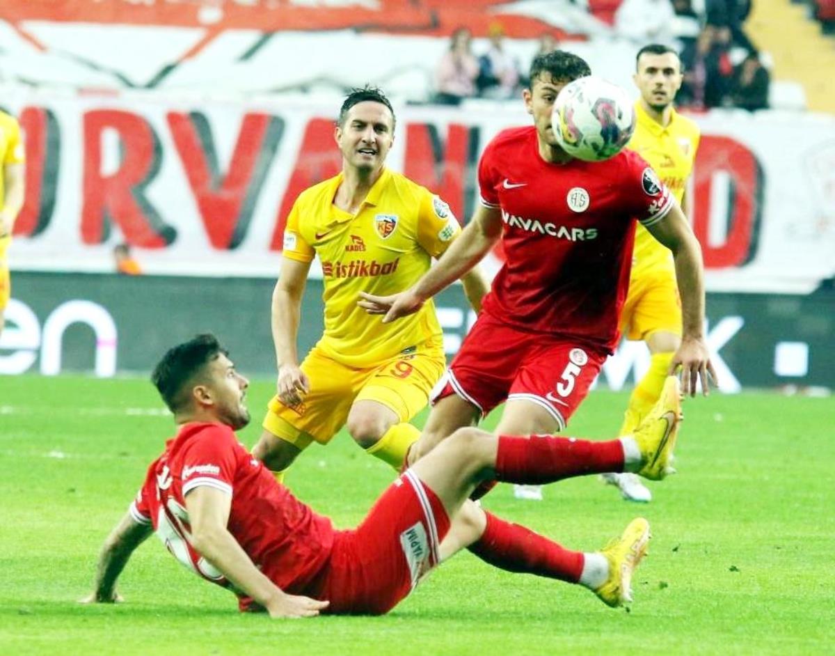 Kayserispor Antalya'da tekrar kazanamadı
