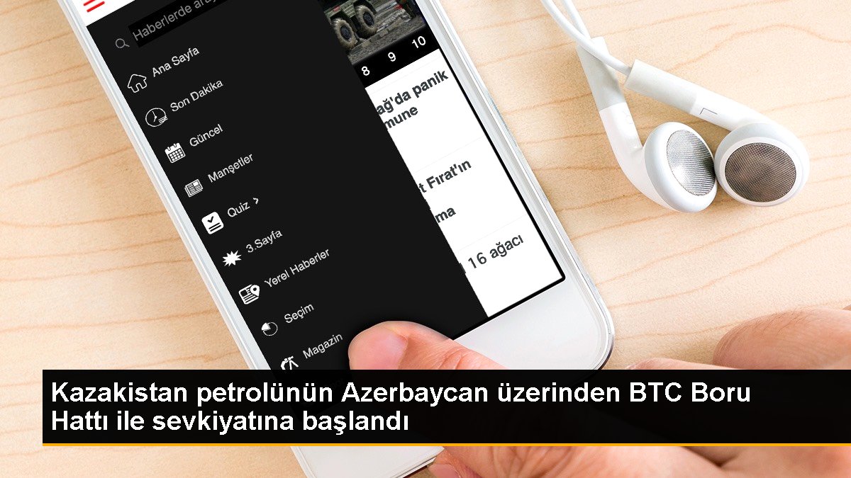 Kazakistan petrolünün Azerbaycan üzerinden BTC Boru Çizgisi ile sevkiyatına başlandı