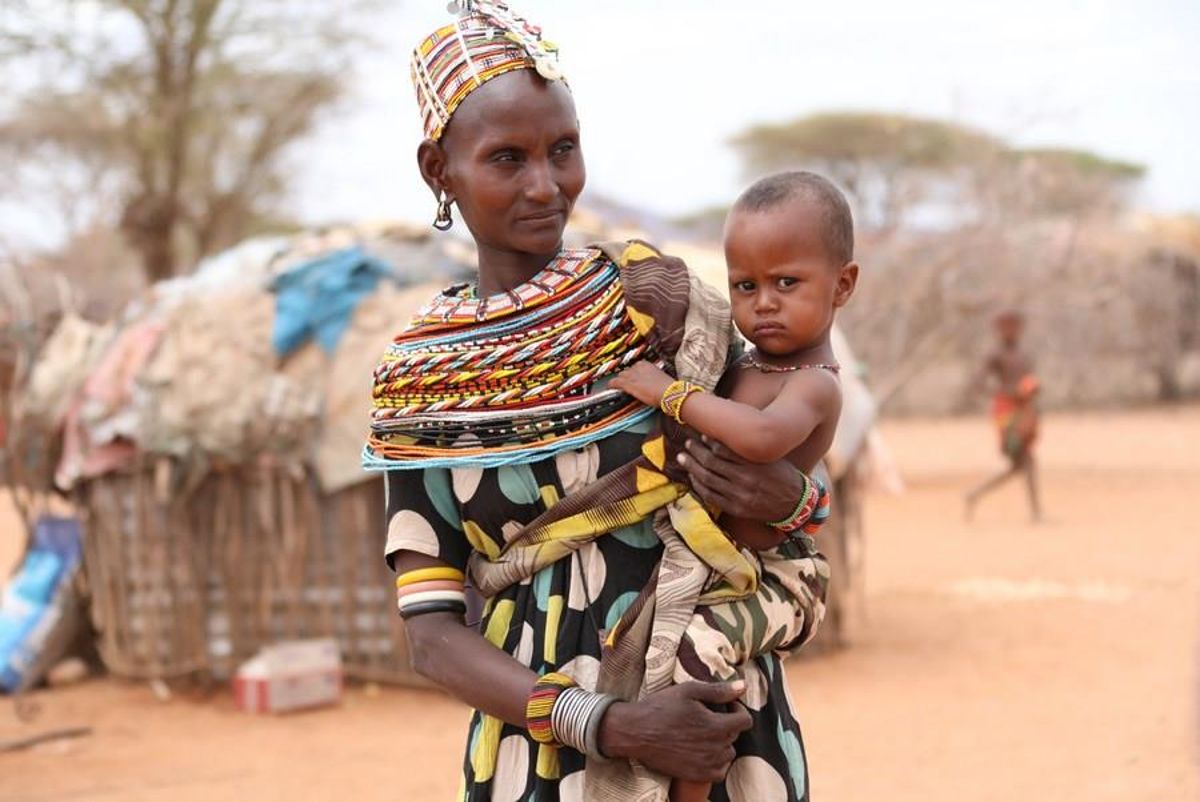 Kenya'yı Kasıp Kavuran Kuraklık Nedeniyle Yaklaşık 1,1 Milyon Çocuk ve Bayan Yetersiz Besleniyor