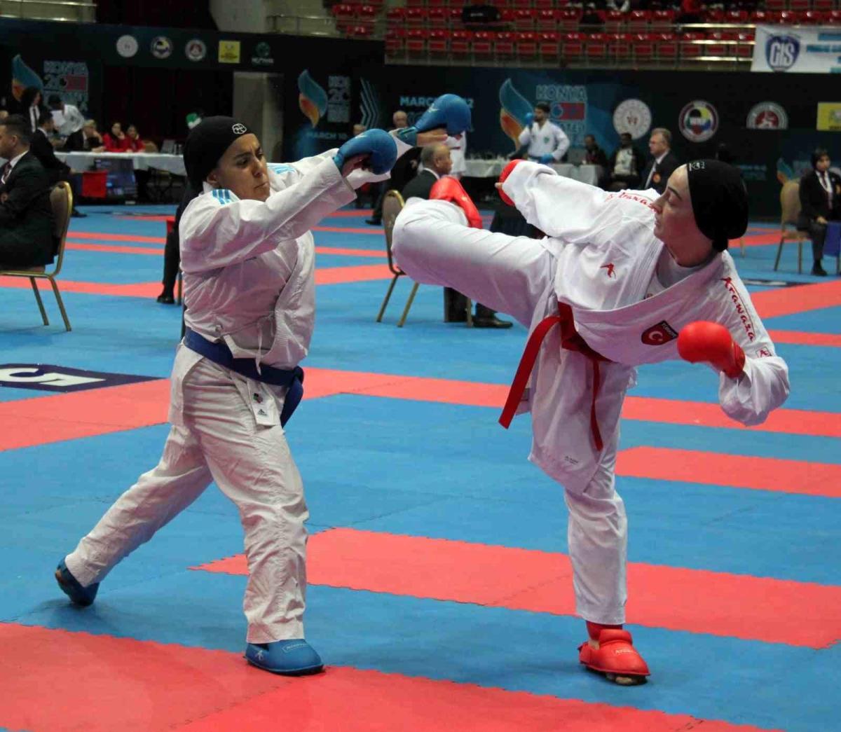 Konya'da Karate 1-Series A karşılaşmaları başladı