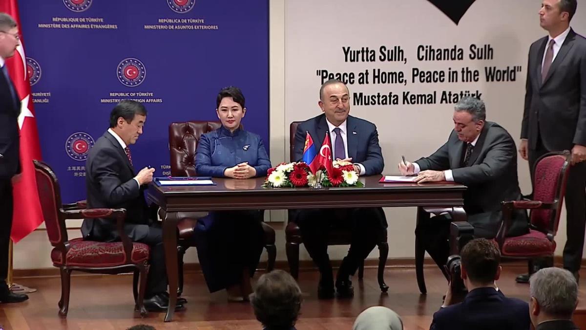 Mevlüt Çavuşoğlu: "Dost Moğolistan'a Sarsıntı Devrinde Gösterdikleri Dayanışma ve Takviye İçin Teşekkür Ediyoruz"