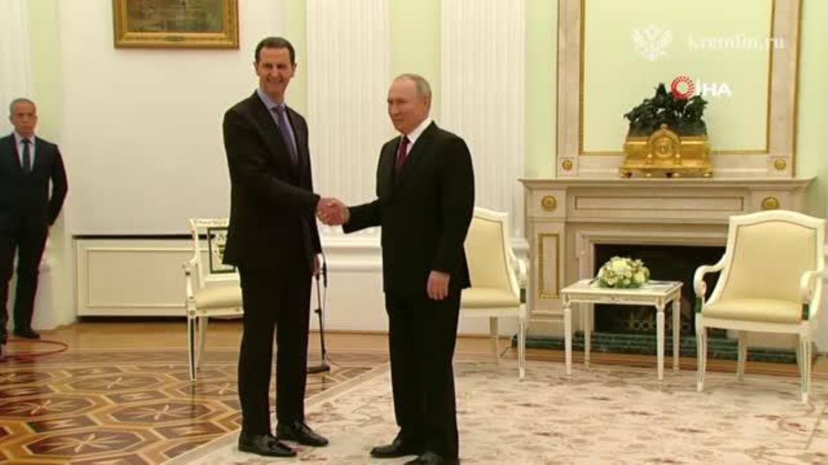 Putin: "Suriye'deki ortak çalışmalarımız sayesinde terörle uğraşta kıymetli sonuçlar elde edildi"Putin ve Suriye Devlet Lideri Esad Moskova'da bir...