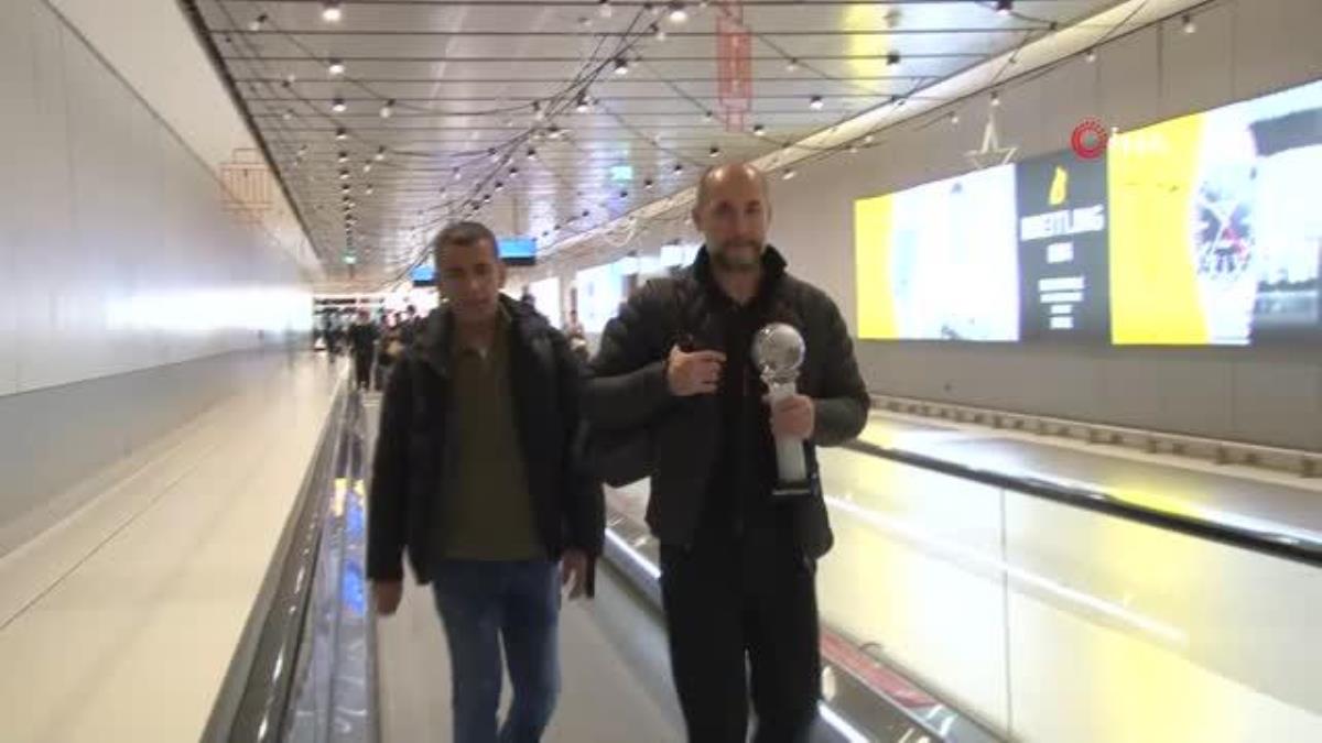 Şampiyon ulusal bilardocular Semih Saygıner ve Tayfun Taşdemir yurda döndü