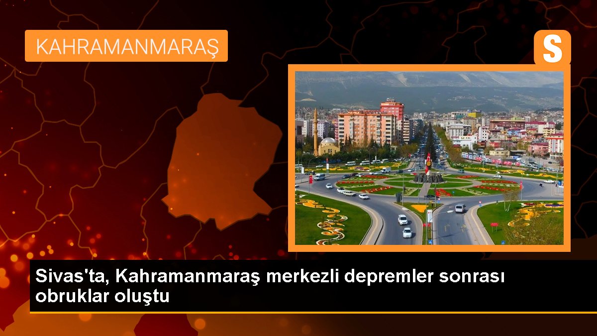 Sivas'ta, Kahramanmaraş merkezli sarsıntılar sonrası obruklar oluştu