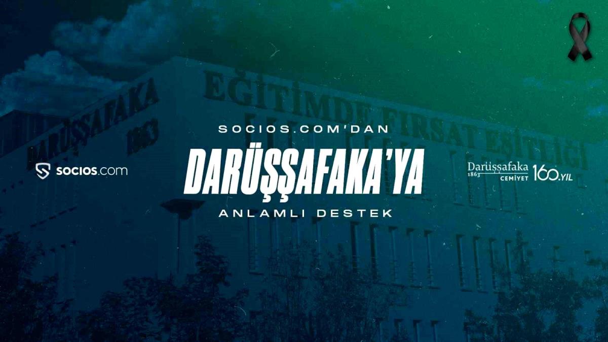 Socios.com'dan Darüşşafaka'ya manalı takviye