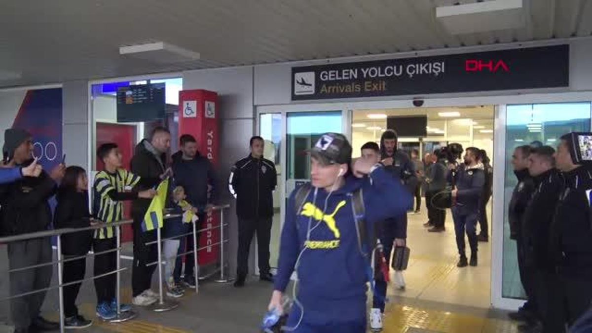 SPOR Fenerbahçe kafilesi Antalya'da