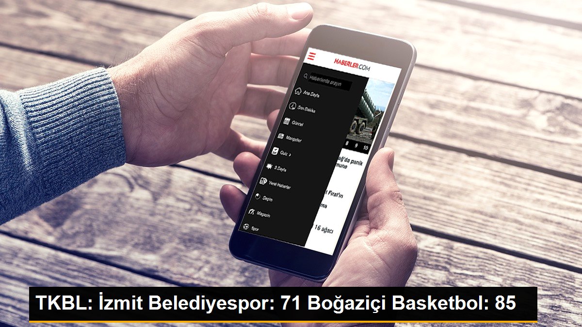 TKBL: İzmit Belediyespor: 71 Boğaziçi Basketbol: 85