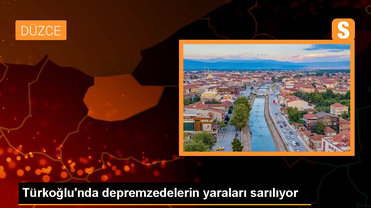 Türkoğlu'nda depremzedelerin yaraları sarılıyor