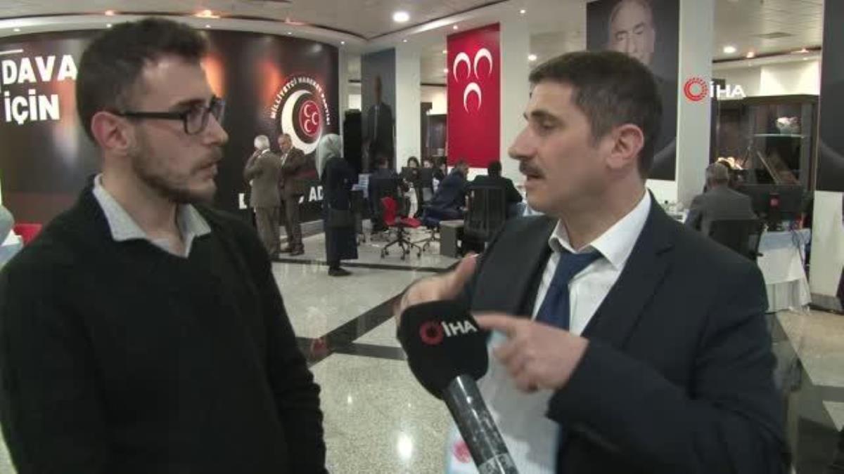 Veysel Gürsoy Çelik: "Türkiye'nin birinci işitme ve konuşma engelli milletvekili olabilmek için MHP'den müracaatımı gerçekleştirdim"