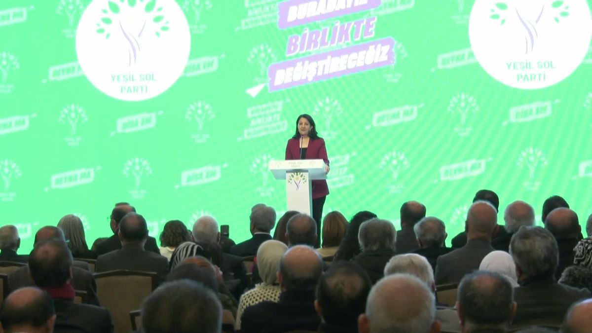 Yeşil Sol Parti Seçim Beyannamesini Açıkladı.