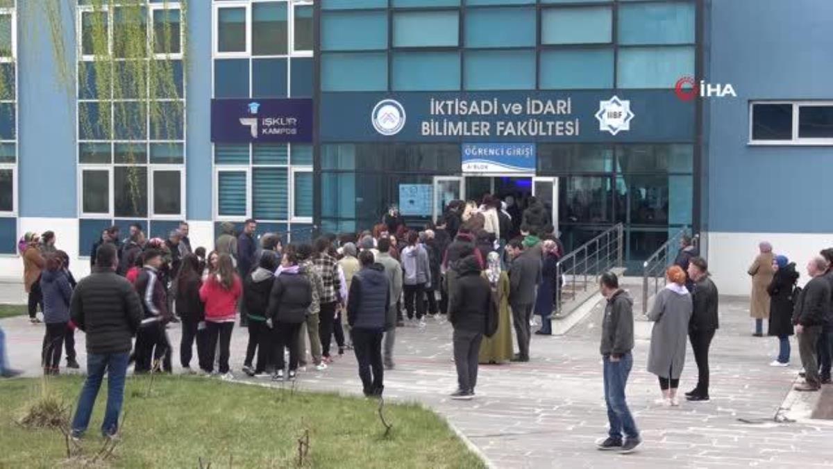 Çankırı'da MSÜ imtihanı heyecanı