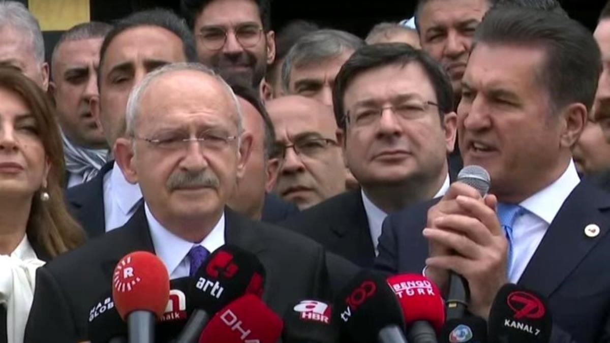CHP Başkanı Kılıçdaroğlu, TDP Genel Lideri Sarıgül ile görüştü