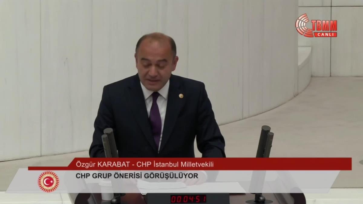 CHP'nin, "Kamu Bankalarının Süreçlerine Yönelik Argümanların Araştırılması" İçin Genel Görüşme Açılması Önerisi, AKP ve MHP'li Vekillerin Oylarıyla...