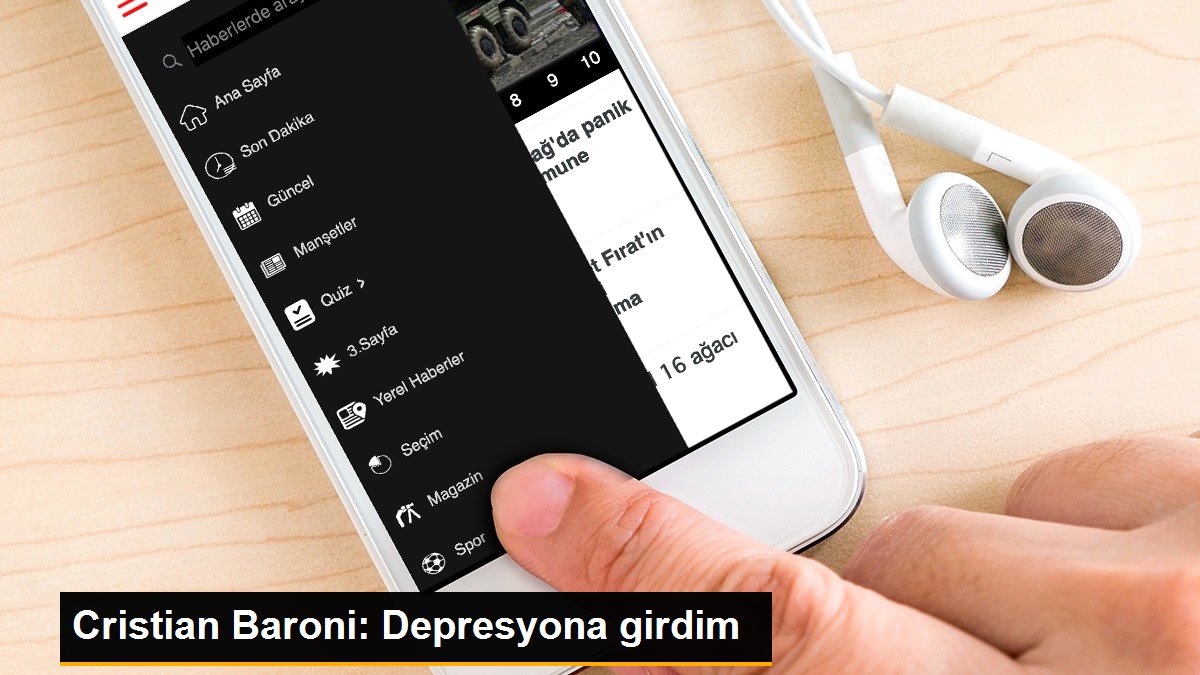 Cristian Baroni: Depresyona girdim