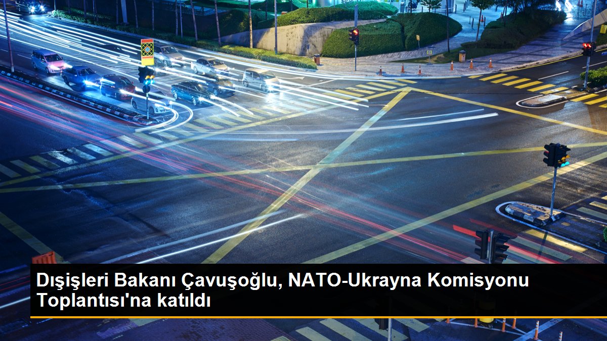 Dışişleri Bakanı Çavuşoğlu, NATO-Ukrayna Komitesi Toplantısı'na katıldı