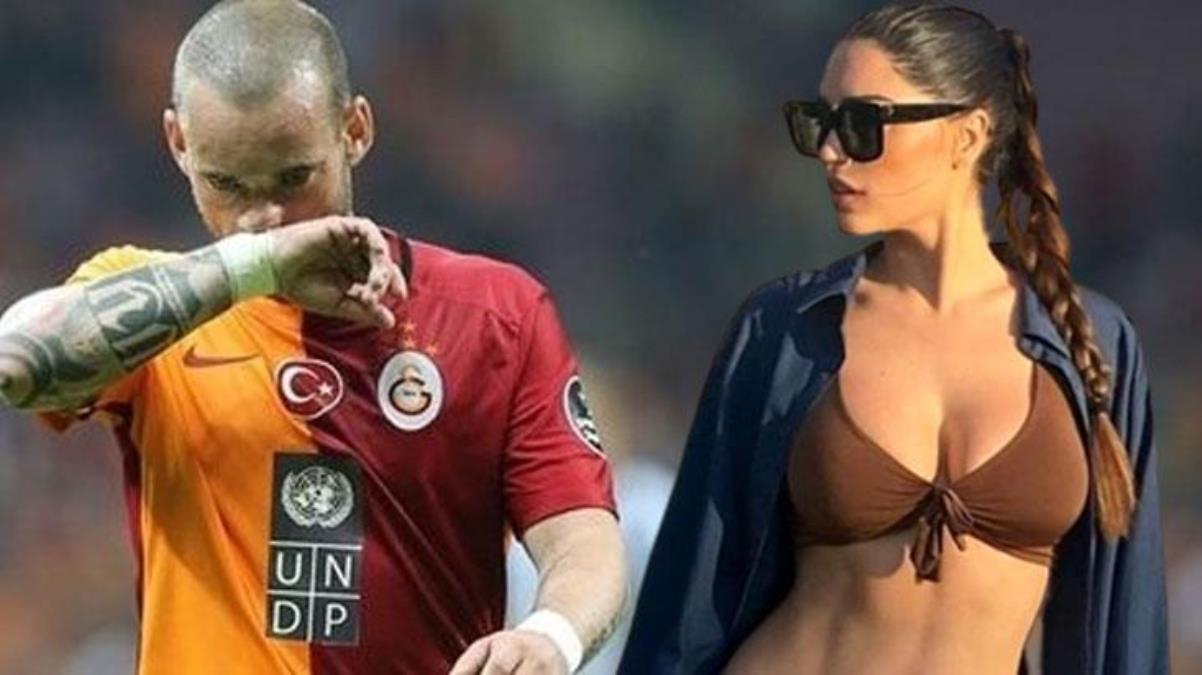 Eski Galatasaraylı Wesley Sneijde'den olay yaratacak kelamlar: Yolanthe'nin diğeriyle olması sorun değil