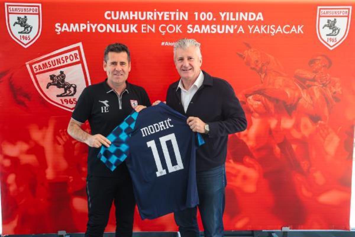 Hırvatistan Futbol Federasyonu Lideri Davor Suker Samsun'da