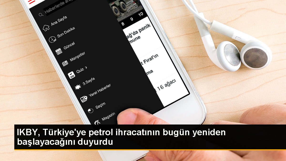 IKBY, Türkiye'ye petrol ihracatının bugün yine başlayacağını duyurdu