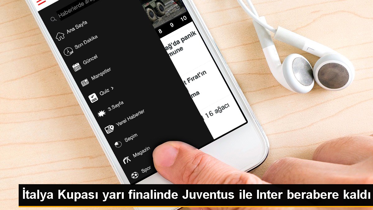 İtalya Kupası yarı finalinde Juventus ile Inter berabere kaldı