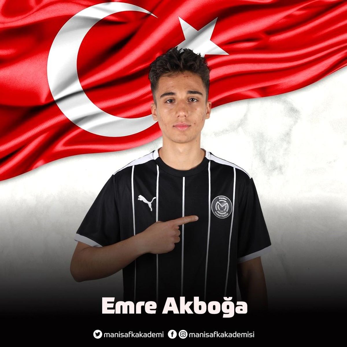 Manisa FK'nın genç oyuncusu Emre Akboğa'ya ulusal davet