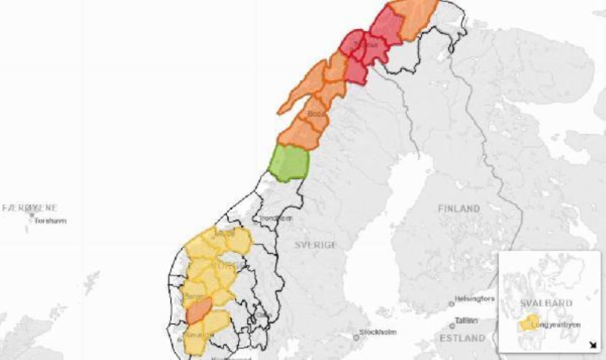 Norveç'te farklı yerlerde meydana gelen çığlarda 4 kişi ömrünü yitirdi