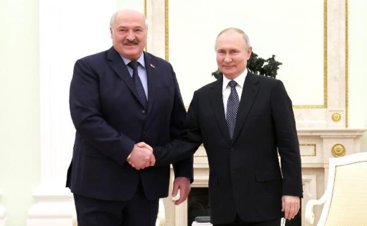 Putin ve Lukaşenko, Moskova'da görüştü
