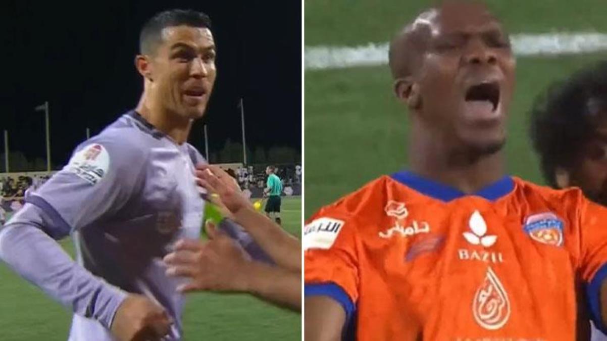 Suudi Arabistan'da yıldızları çıldırtan maç! Ronaldo ve Nwakaeme'yi sıkıntı sakinleştirdiler