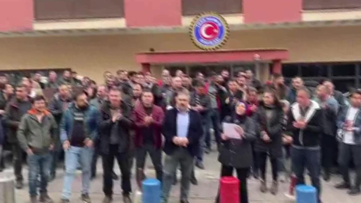 Türk Harb-İş Sendikası Üyesi Emekçiler, Sendika İdaresini Protesto Etti: "Sendikamız Emekçisine Kıymet Vermemektedir.