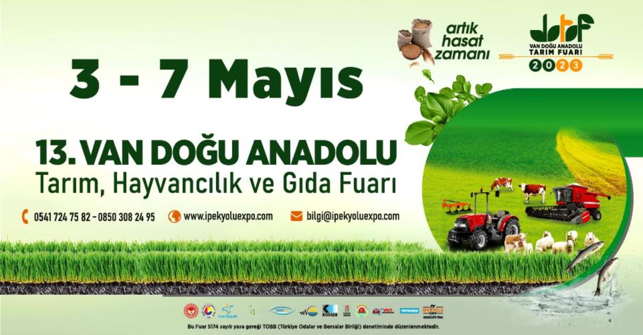 Van İpekyolu Expo Fuar ve Kongre Merkezi tarım fuarına hazırlanıyor