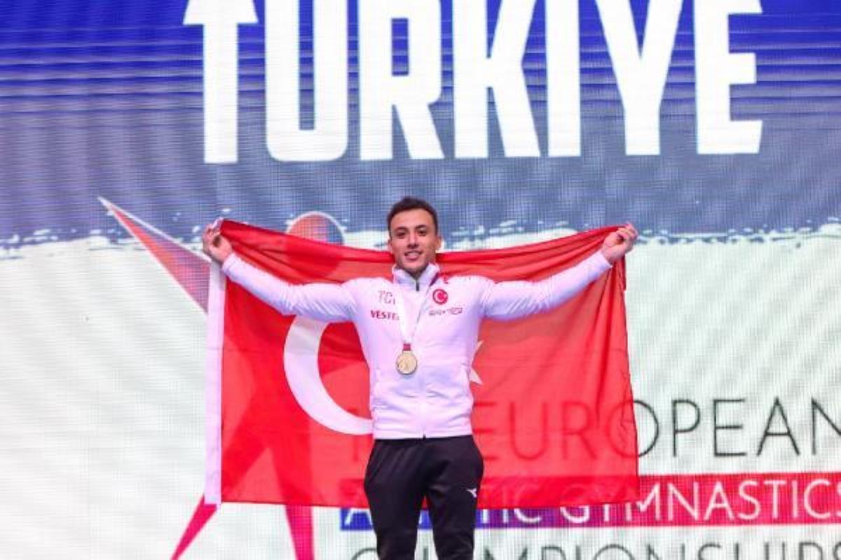 Adem Asil Avrupa Artistik Cimnastik Şampiyonası'nda genel tasnifte altın madalya kazandı