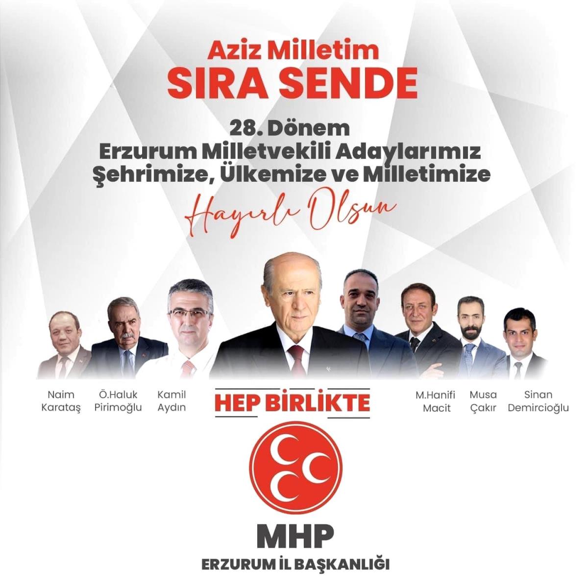 AK Parti'nin akabinde MHP'de de aday tanıtım toplantısı yapılacak